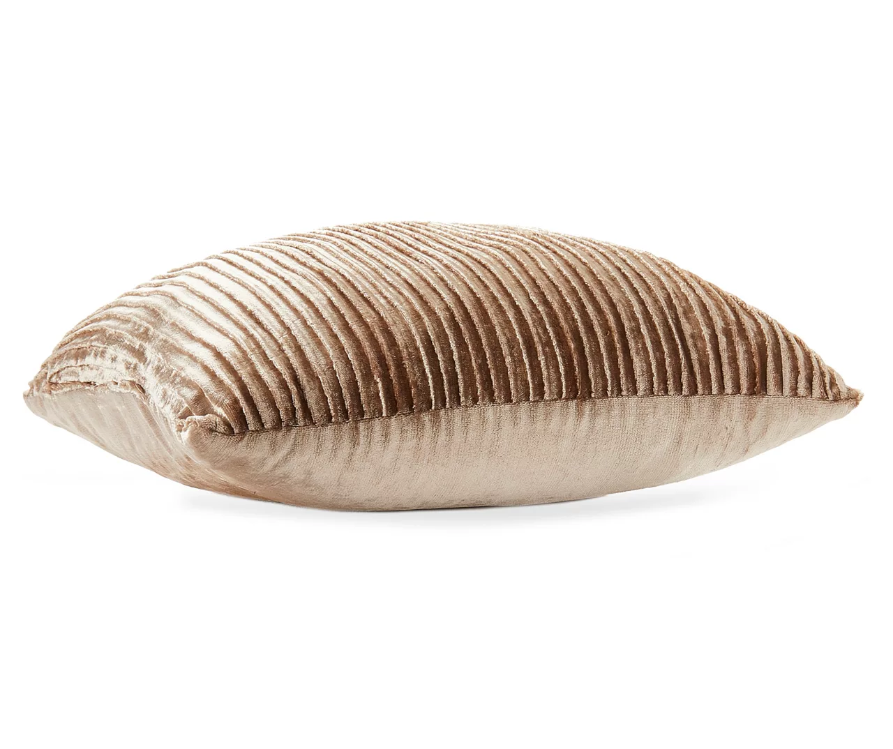Dune Velvet Pleat Throw Pillow - Image 2