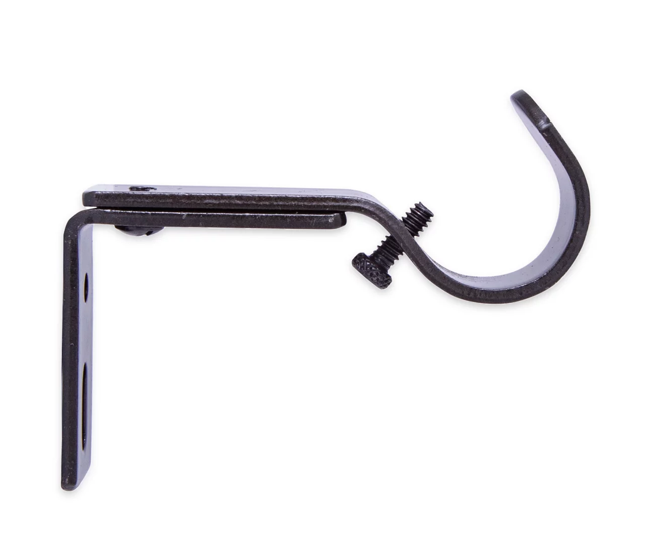 Legacy Brown-Black Adjustable Curtain Rod Brackets, 2-Pack - Image 3