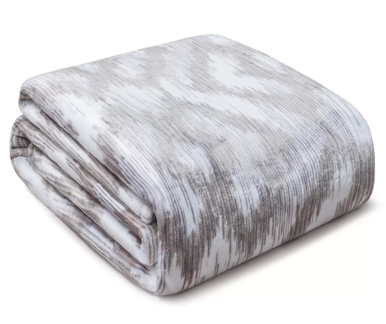 Broyhill Geometric Lines Velvet Blanket - Image 2