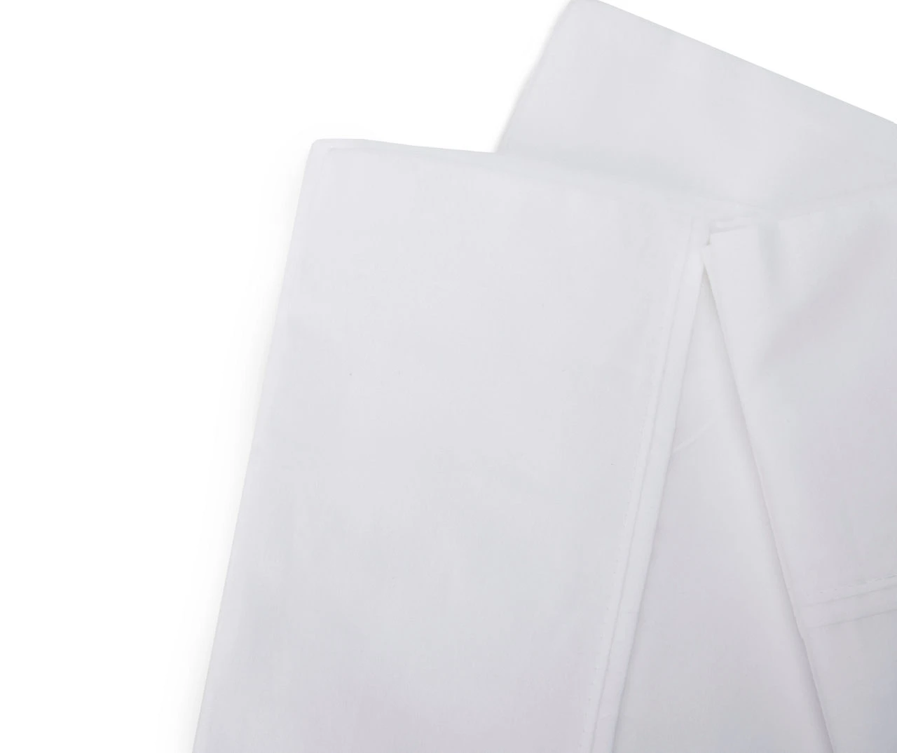 White 300-Thread Count Twin 3-Piece Sheet Set - Image 2
