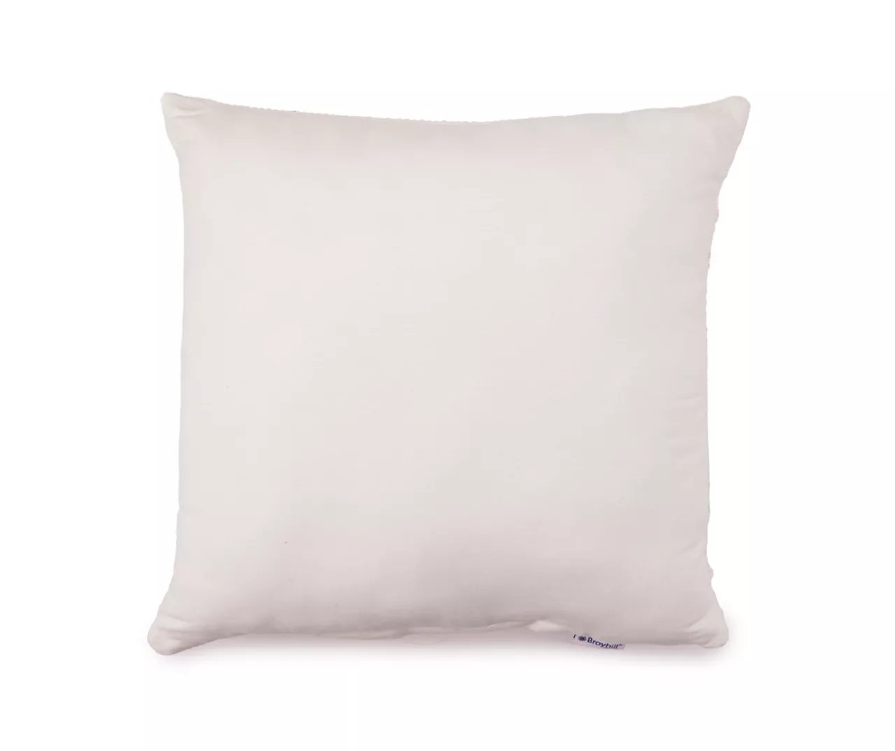 White & Tan Panna Stripe Throw Pillow - Image 2