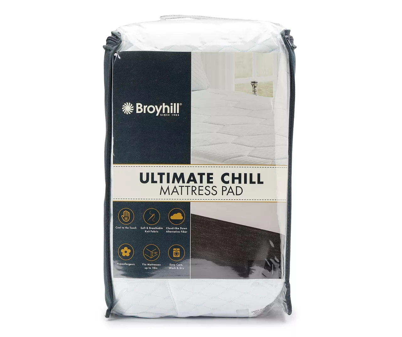 Broyhill White Ultimate Chill Mattress Pad - Image 2