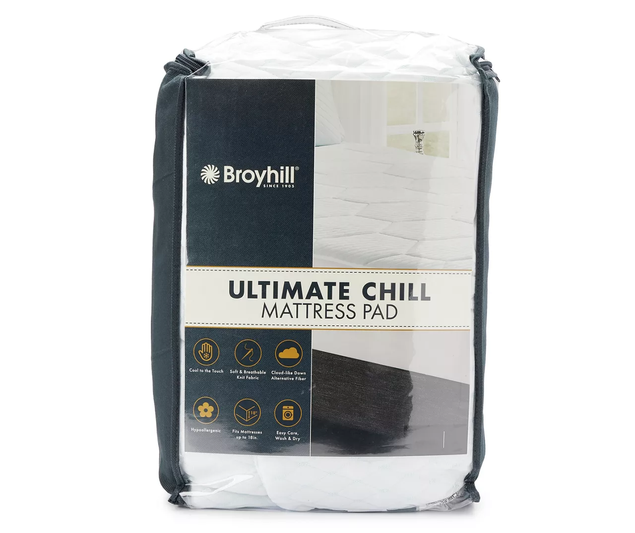 Broyhill White Ultimate Chill Mattress Pad - Image 3